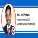 Interview Mr J Arul Prakash Assistant Professor EEE at Jerusalem College Of Engineering Chennai